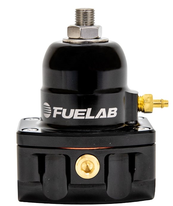 [59501-1] Fuelab Regulator Ultralight -8AN Inlet -6ANReturn EFI BLACK
