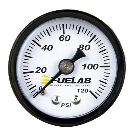 [71501] Fuelab Fuel Pressure Gauge (0-120psi)