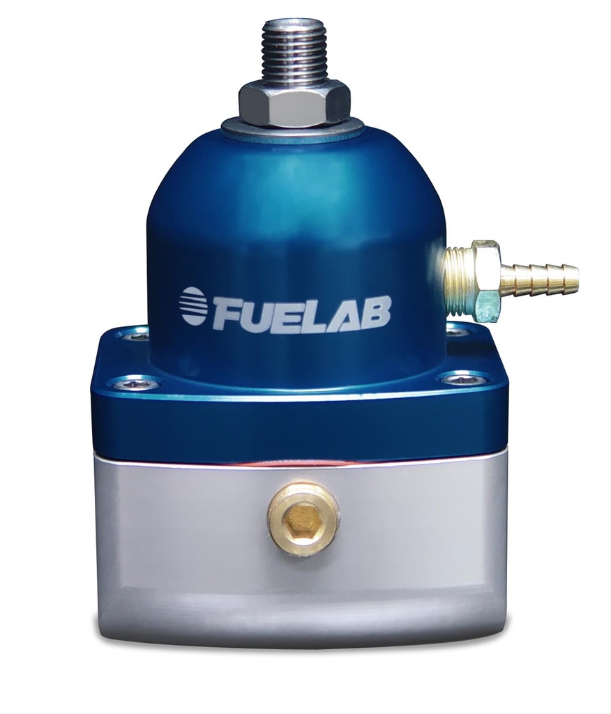 [52501-3] Fuelab Regulator In-Line -6AN Inlet -6AN Return EFI (Blue)