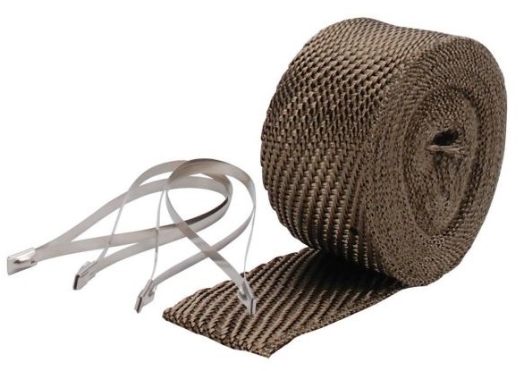 [10004] DEI Black Titanium Exhaust Wrap  (2" x 25")