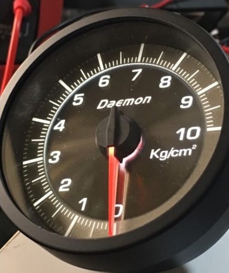 [DAE-CON-GENIIIBT006-2B-W-60] Daemon Gauge CONCENTRIC 60MM (Boost 2Bar)