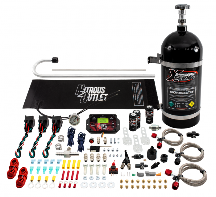 Nitrous Outlet X-Series Universal EFI Single Nozzle System Package