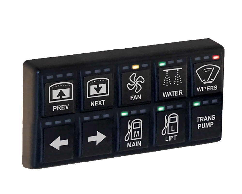 [41401] MoTeC CAN Keypad 8 Button
