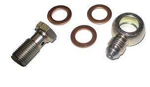 [ATP-FTG-180] ATP Turbo Banjo style Oil feed kit -4AN with RESTRICTOR