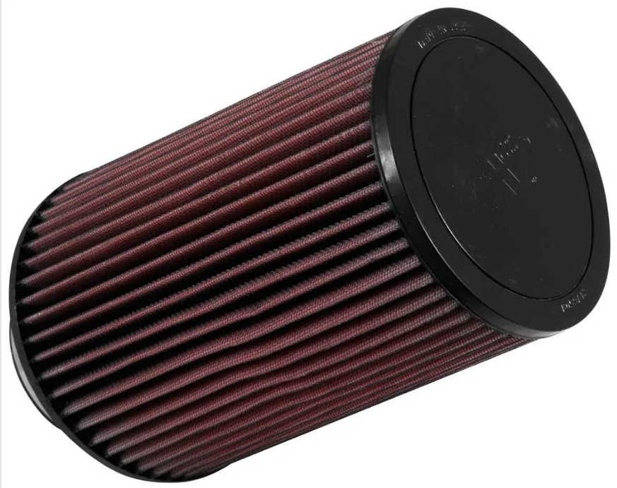 K&N Air Filter Universal Clamp-On 4" ID 9.5" H