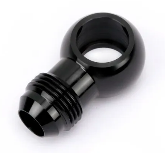 [ANBJS776-03-8.5] ANF Single Banjo Adapter Male AN Flare (3AN, 8.5)