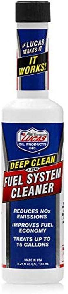 [10669] Lucas Oil Deep Clean Real Fuel System Cleaner 155ml