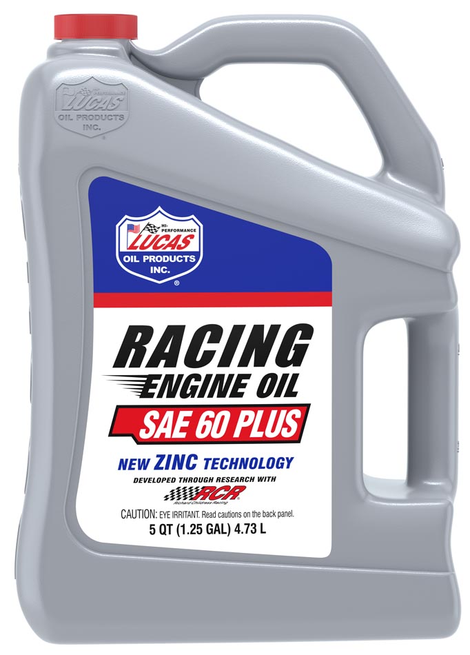 Lucas Oil Sae 60 Plus Racing Motor Oil 4.73Ltr