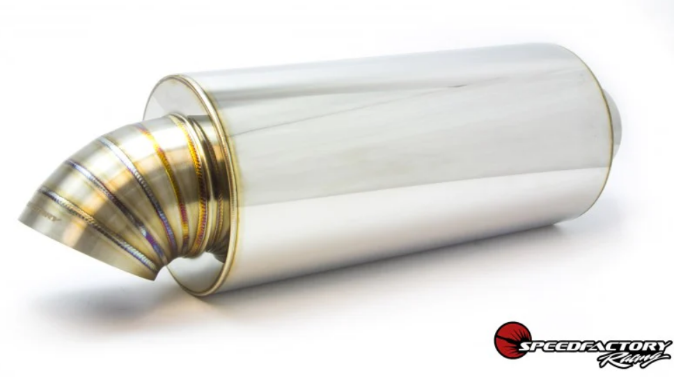 SpeedFactory Stainless Steel Muffler  