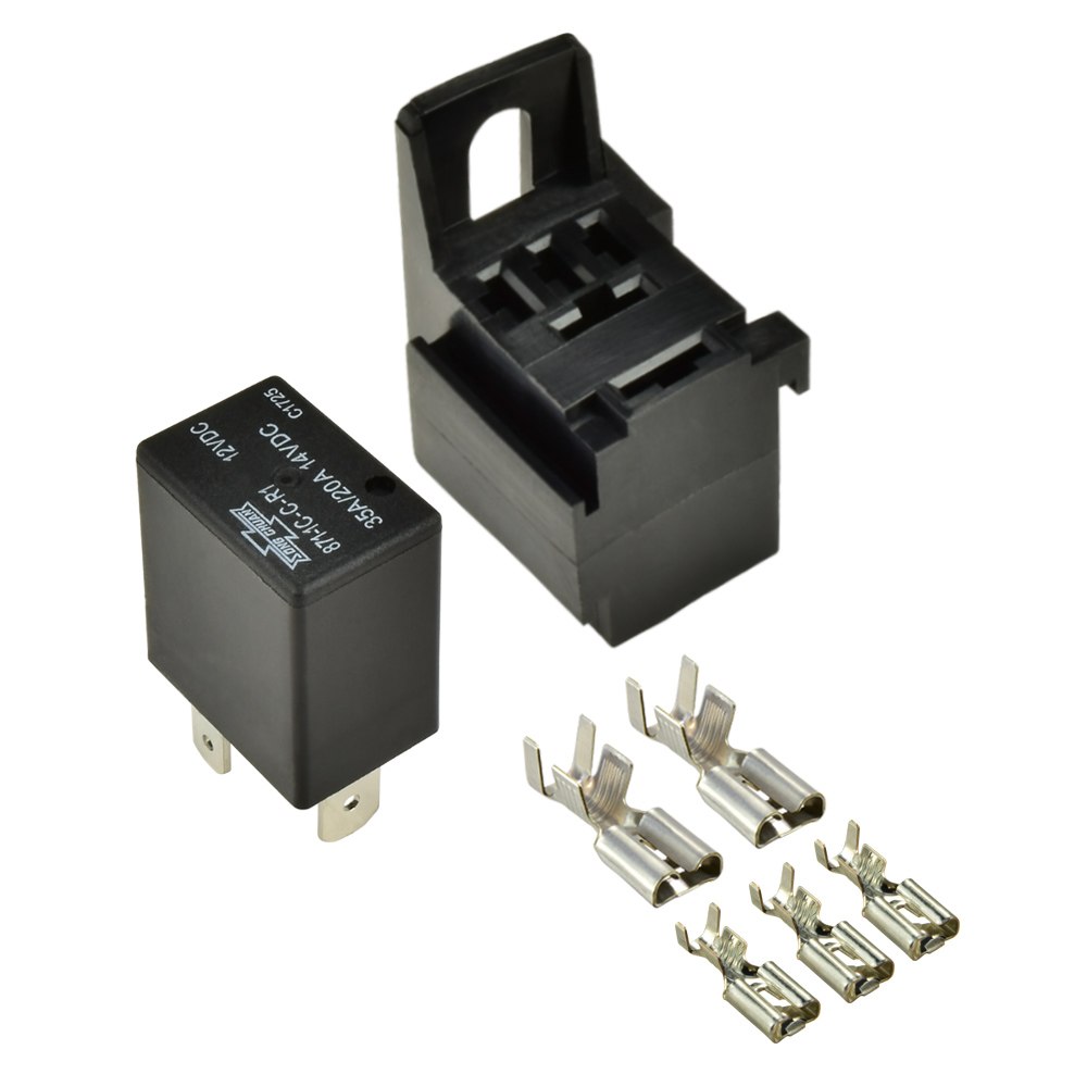 [MICRO-RELAY-KIT] 35 Amp Micro Relay Kit With Base
