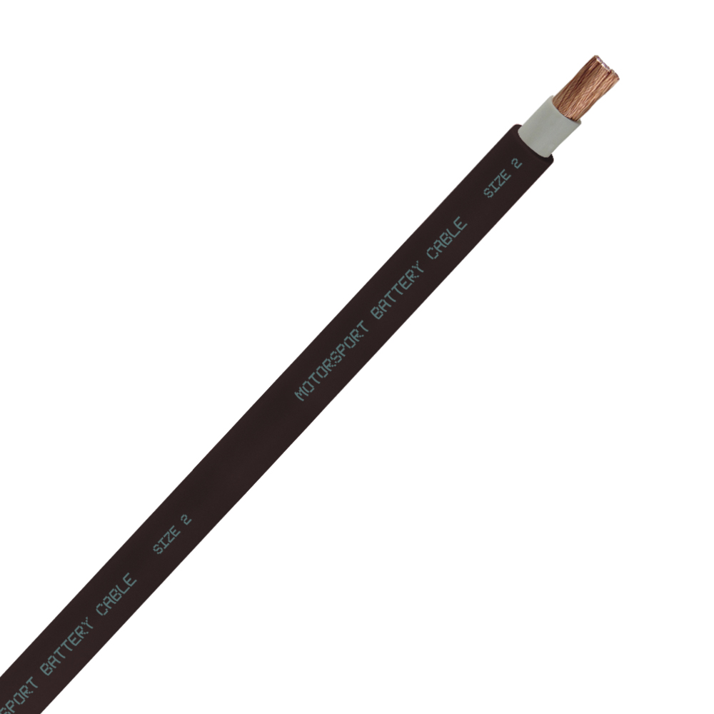[2CBL-BK] Motorsport Battery Cable 2 AWG (Black)