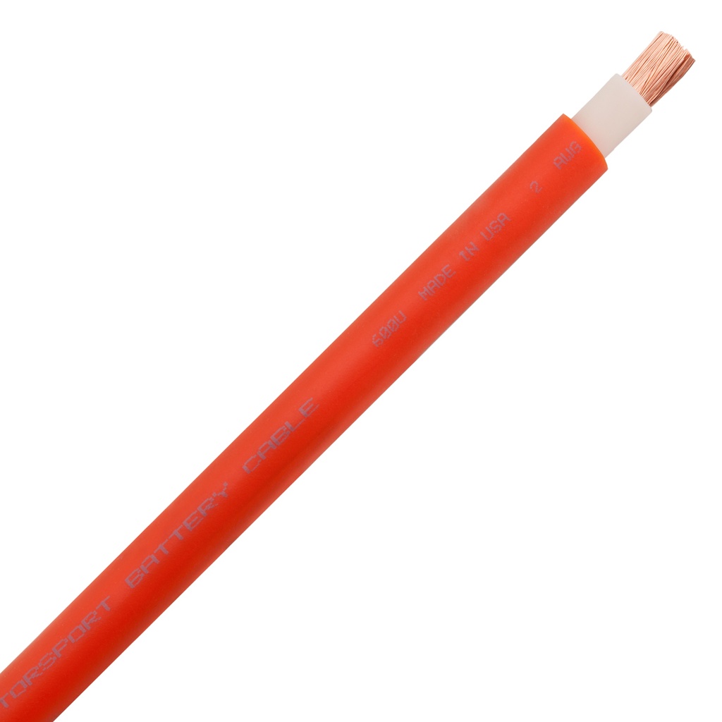 [6CBL-BK] Motorsport Battery Cable 6 AWG (Black)