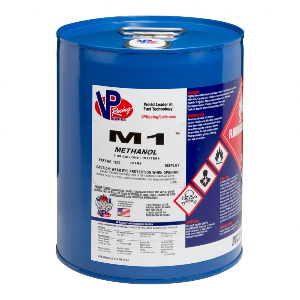 [1802] VP Racing M1 Methanol Racing Fuel