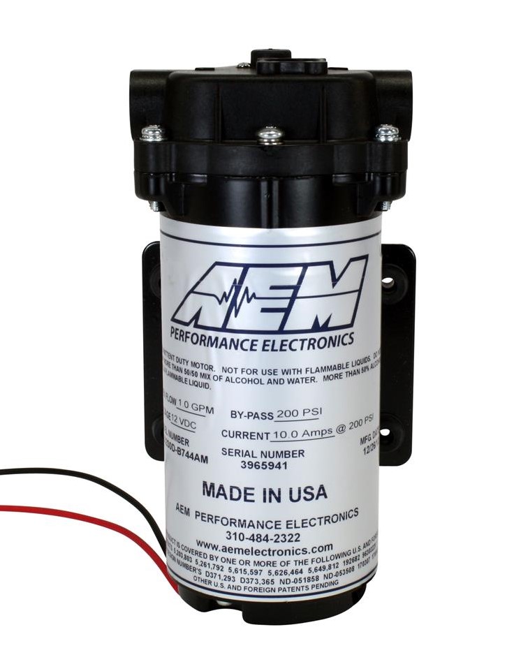 [30-3015] AEM WATER/METHANOL 1/4" PUSH-LOCK HOSE PUMP