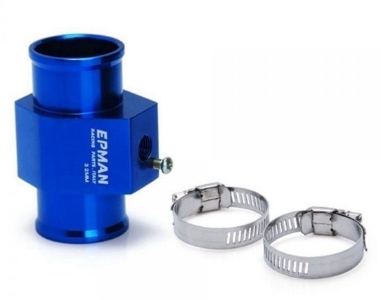 [EP-WT36] EPMAN Water Temp Radiator Hose Adapter 1/8NPT (Blue) (36mm)