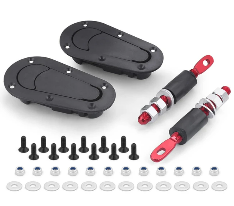 D1 JDM Flush Hood Latch Kit
