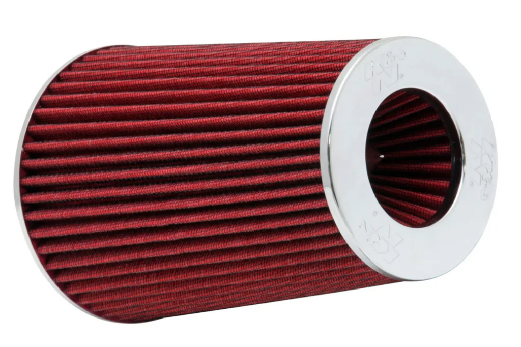 K&N Air filter Universal Clamp-On 3”-3.5”-4" ID, 9.5" H 