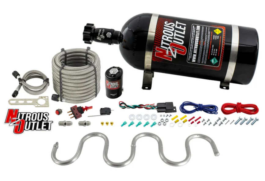 [00-10300-10] Nitrous Outlet Snake Style Intercooler Chiller System