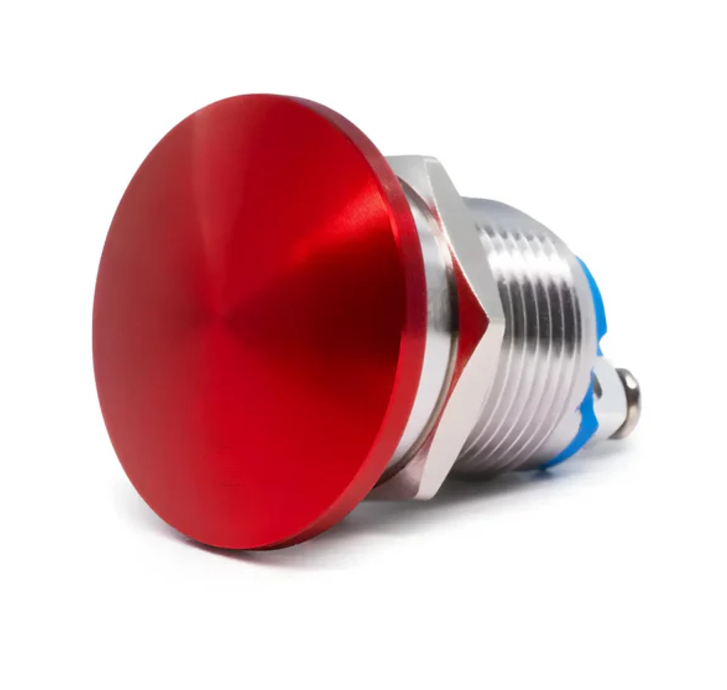 Nitrous Outlet Momentary Push-Button Red Cap