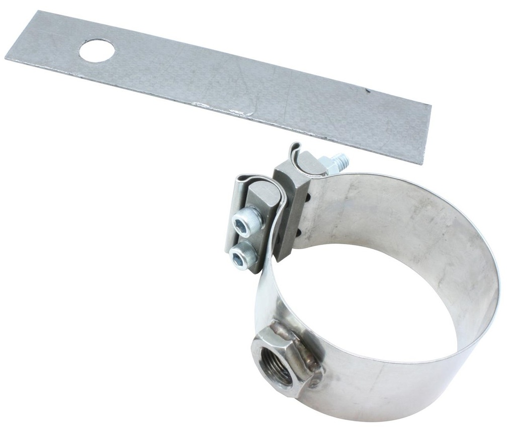 [30-2355-350] AEM No weld o2 sensor Mount 3.5'