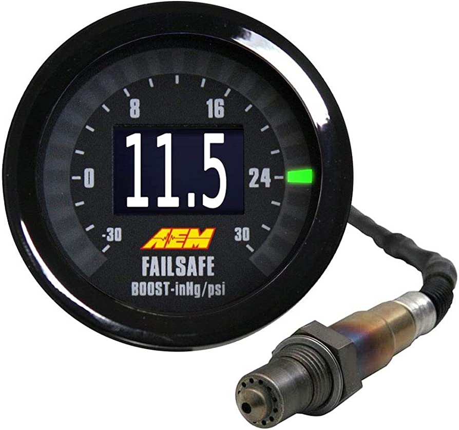 [30-4900] AEM Wideband Failsafe Gauge (AFR & Boost)