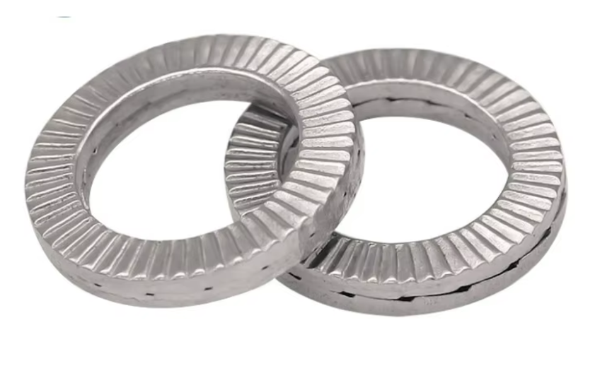 Self-Lock Washers Genuine Wedge Stainless Steel (M6)