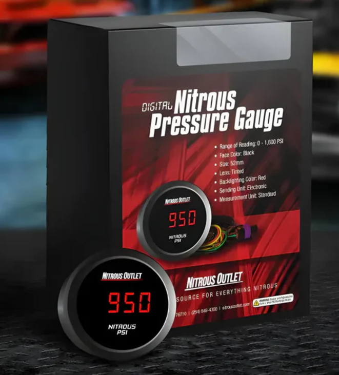 [00-63002] Nitrous Outlet Digital Nitrous Pressure Gauge