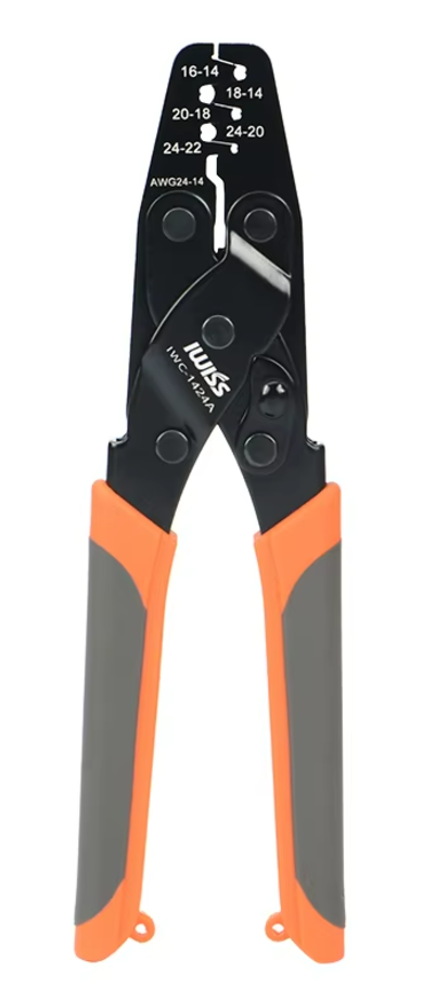 IWISS Terminal Crimp Tool for open barrel