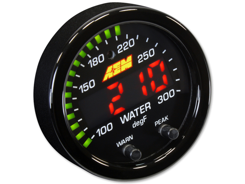 [30-0302] AEM X-Gauge Fluid Temp
