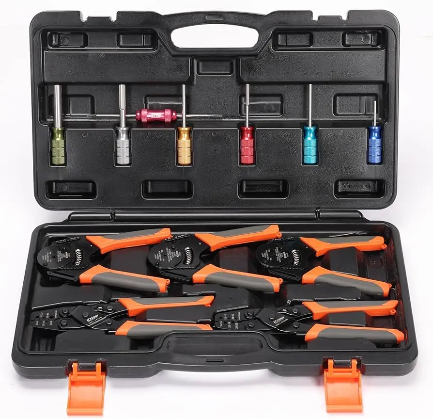 [KIT-DC01] IWISS Automotive Connector Crimp & Removal Tool Kit