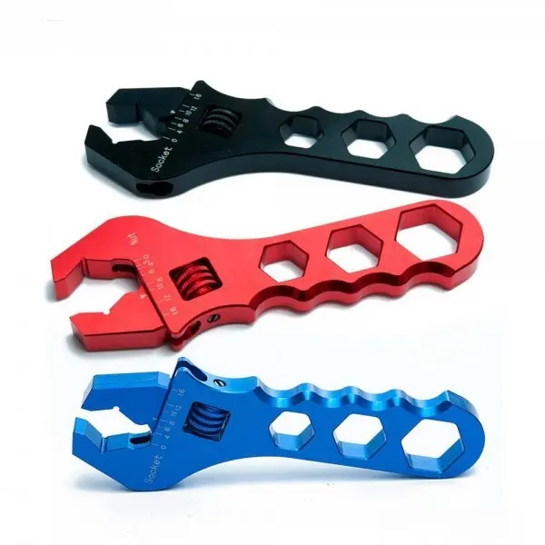 [TK-AW002XL-BL] Adjustable AN Spanner AN3-AN16 (Blue)