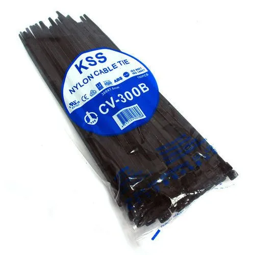 [CV-165B] KSS Black Nylon Cable TIE 165X2.5mm