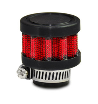 Vibrant Crankcase Breather Filter (black top) 0.625"